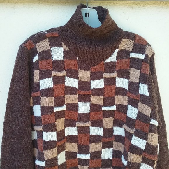 Vintage Mock Neck Sweater - Picture 2 of 11